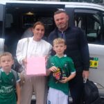 Wayne Rooney hitched a taxi ride with his family after Plymouth Argyle’s 1-0 defeat to Stoke City, as fans and locals celebrated the football legend supporting local businesses.