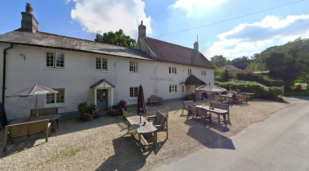 Former Top Gear presenter James May introduces a dog menu at his pub, the Royal Oak, offering canine Sunday roasts, fish and chips, and dog-friendly drinks for furry patrons.