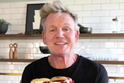 Gordon Ramsay, known for his fine dining, surprised fans with a simple ice cream sandwich recipe featuring Welch’s Fruit Snacks, sparking mixed reactions online.