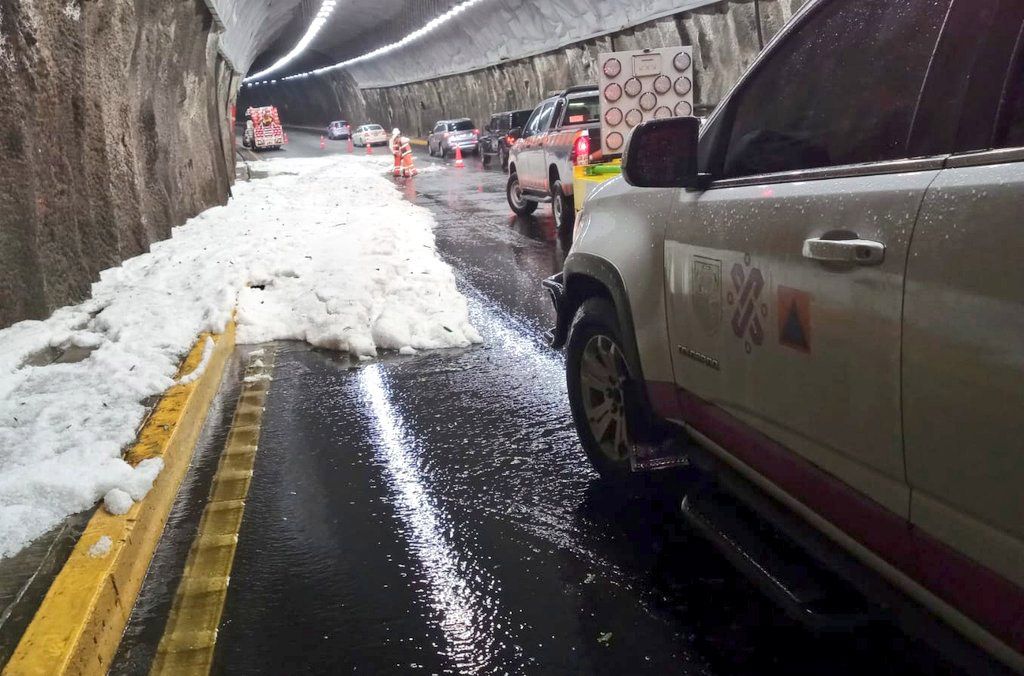 Massive hailstorm blankets Mexico City in icy white, shocking residents with wintry scenes after a hot summer, prompting floods and emergency alerts across the capital.