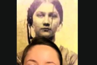 Woman goes viral after discovering uncanny resemblance to her great-great-great-great grandmother. TikTok users convinced she's a time traveler, with 4.6 million views.