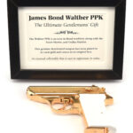 Iconic James Bond memorabilia, including a Goldfinger poster and items signed by Daniel Craig, are up for auction, with prices ranging from £1,500 to £5,000 at Ewbank's on 12 Sept.