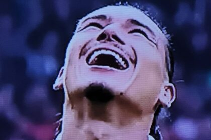 Football fans spot a hilarious resemblance to Lord Voldemort in Liverpool striker Darwin Núñez's neck during a celebration after his goal in the 3-0 win over Bournemouth.