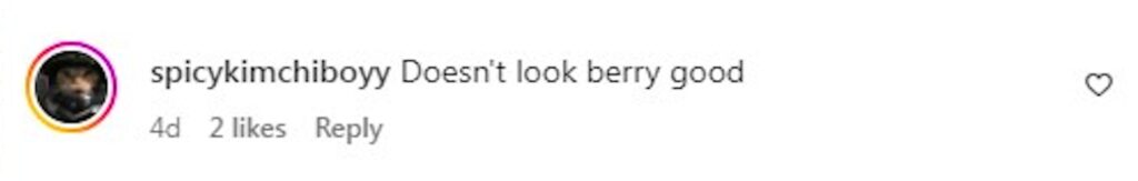 Social media comment on the post of A lorry crash on Highway 101 near LA spills red peppers across the road and unleashes a swarm of bees. A local expert safely rescues the bees, no injuries reported.