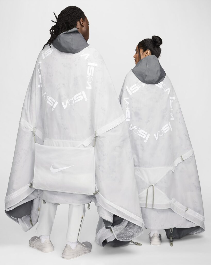 Nike faces backlash for its £550 Metamorph poncho, a hybrid tent-clothing item from the ISPA collection. Despite its innovation, many criticize the high price tag.