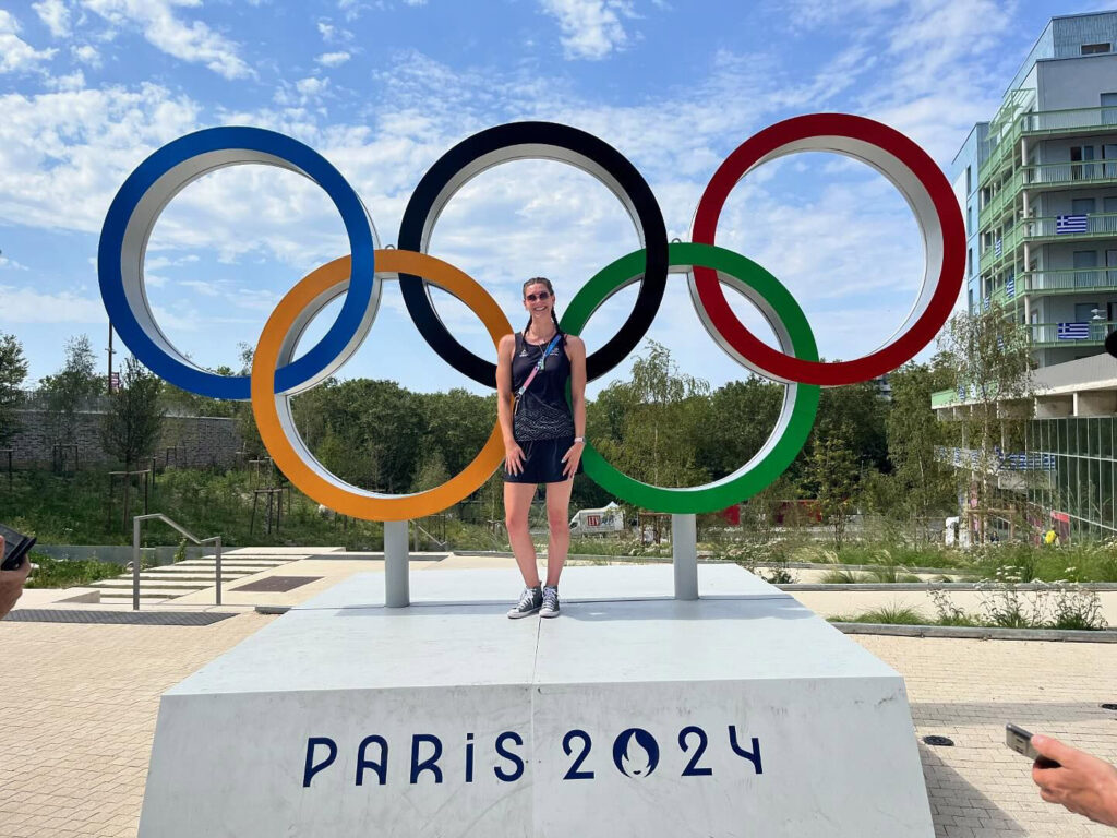 Olympian Hazel Ouwehand reveals her double life as a swimmer and accountant, balancing spreadsheets with swim meets in a viral video captivating fans.