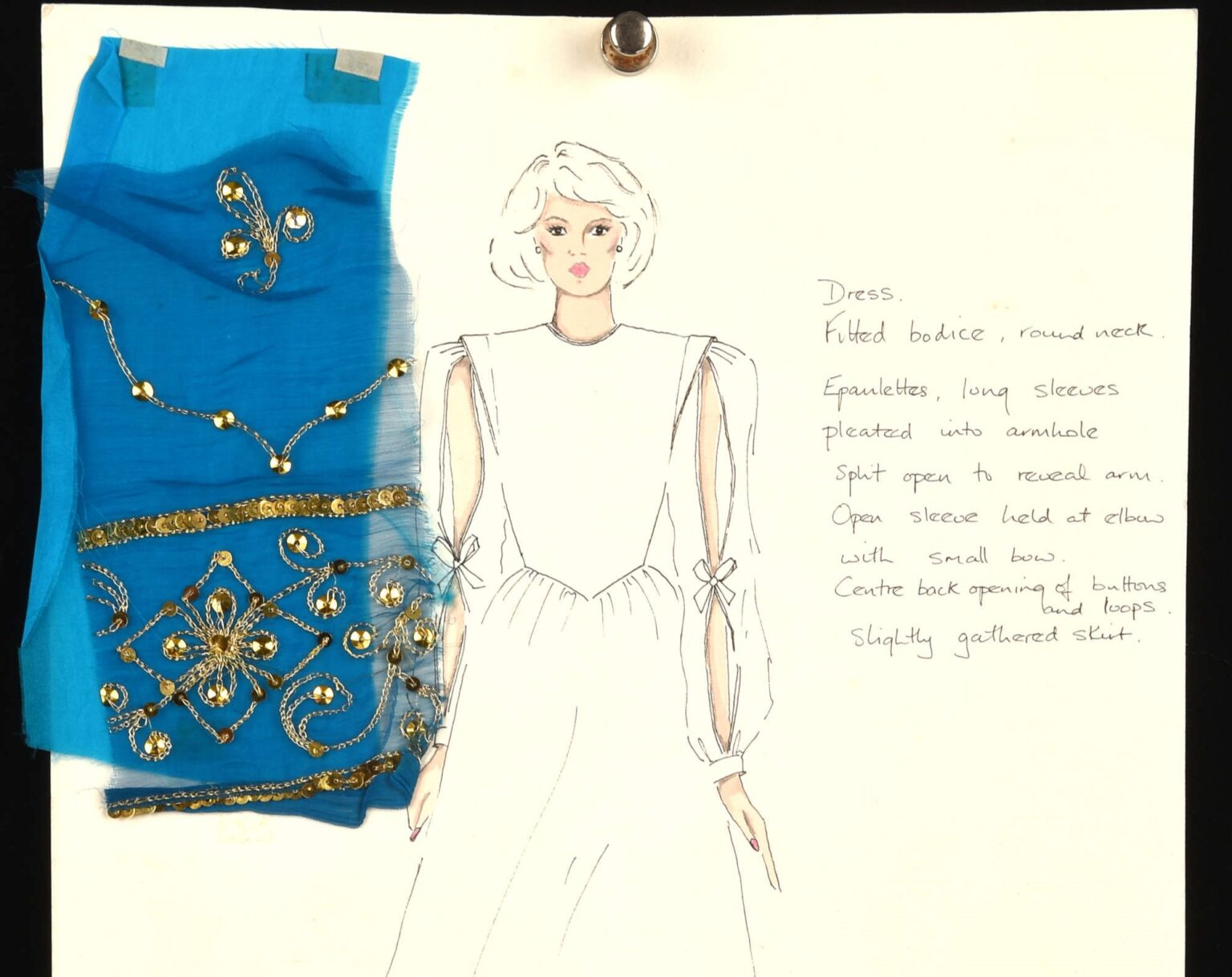 Princess Diana's 1985 dress designs by Jacqueline Mills, including letters and sketches, sell for over £20,000 at auction, far exceeding expectations. A royal fashion legacy!
