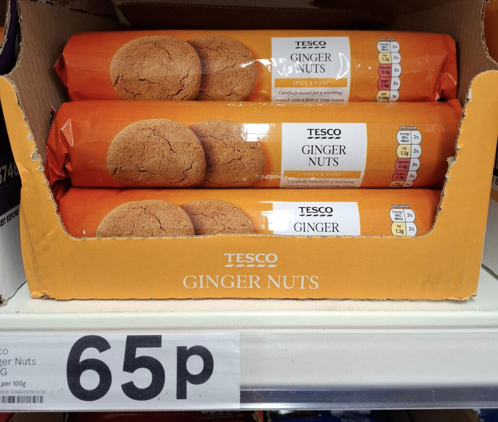 Shoppers debate Christmas treats as savvy buyers find supermarket own-brand ginger biscuits for under 60p, while many stick to Lindt chocolate for festive indulgence.