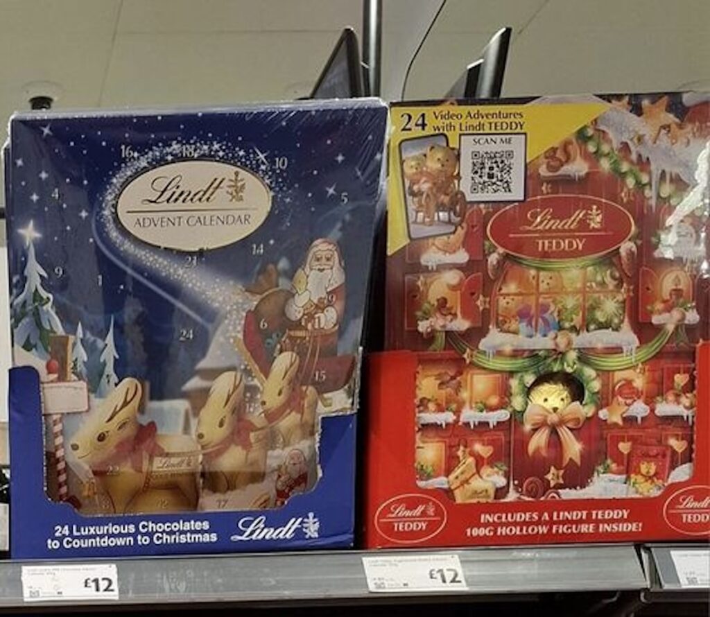 Shoppers react to rising advent calendar prices, with Cadbury, Lindt, and Ferrero Rocher options sparking backlash and calls for a boycott over steep holiday costs.