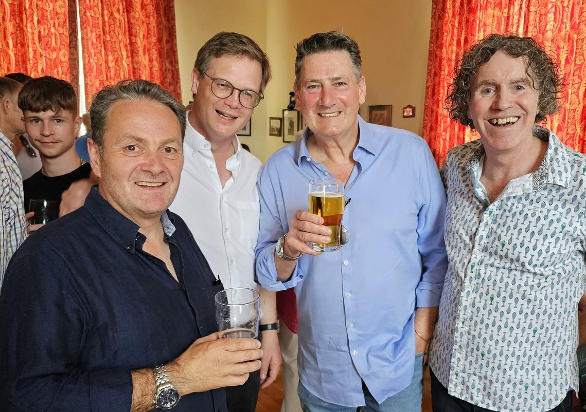 Spandau Ballet's Tony Hadley helps save local pub in Ashendon, Buckinghamshire, through a community ownership scheme, raising over £549,000 to reopen The Hundred.