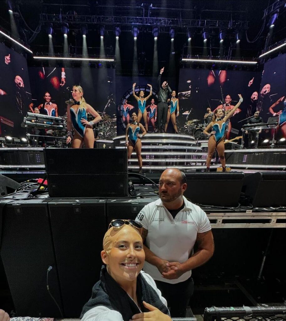 Fan goes viral after dressing as Pitbull at his concert, catching the rapper's attention. Nina's hilarious outfit has racked up 58.6M views on TikTok, delighting fans worldwide.