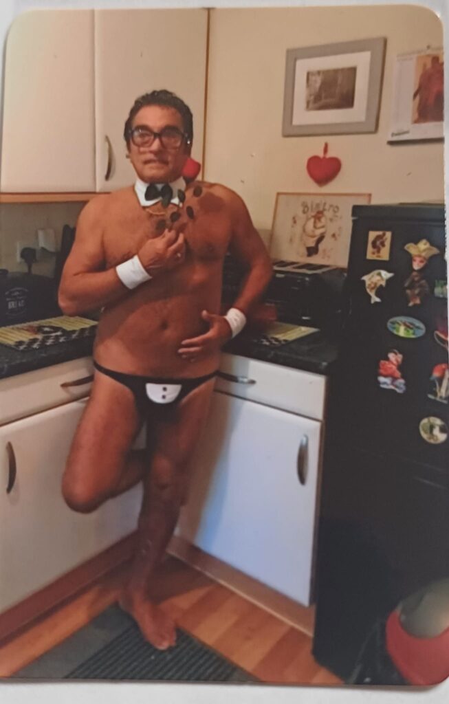 Grandad Mario Graziano, the 'Italian Stallion,' goes viral for his raunchy eBay and Facebook ads, raking in cash with sexy poses and unique resale listings.