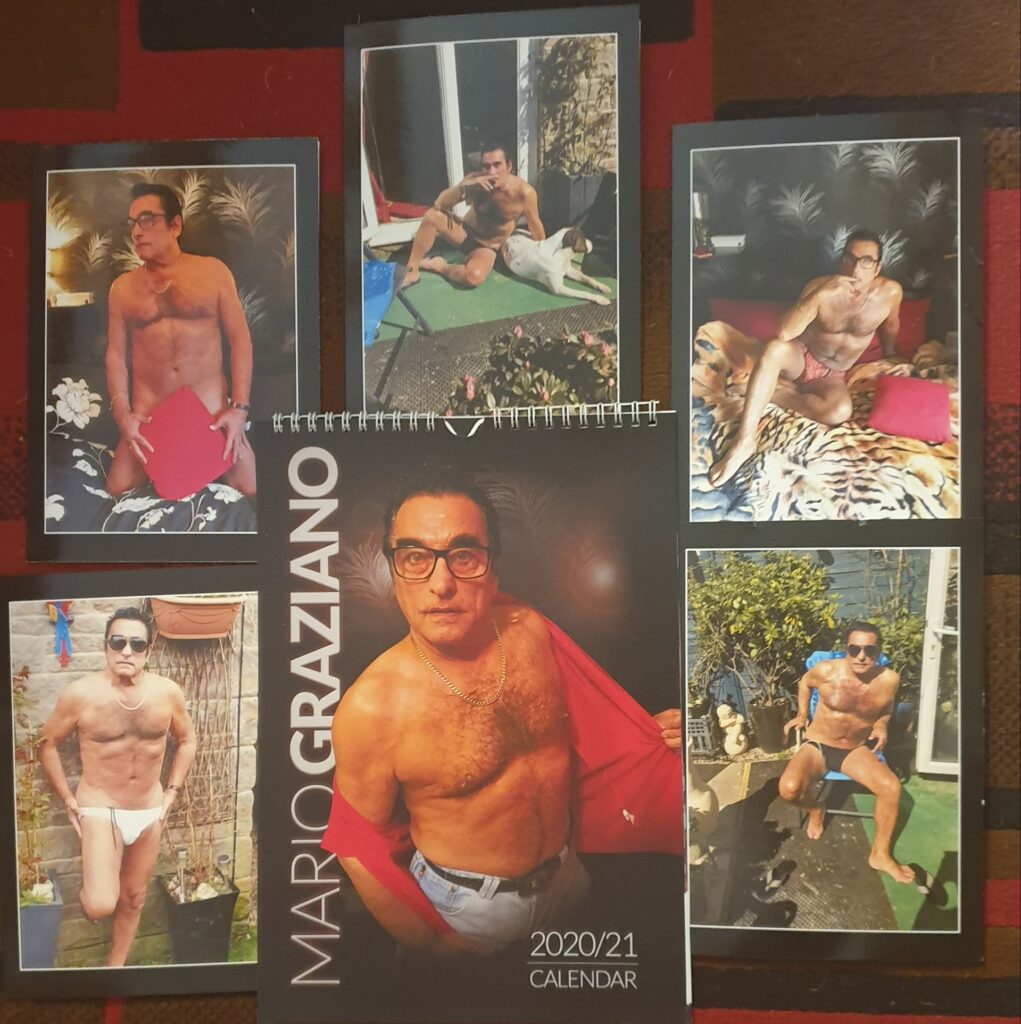 Grandad Mario Graziano, the 'Italian Stallion,' goes viral for his raunchy eBay and Facebook ads, raking in cash with sexy poses and unique resale listings.