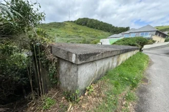 WWII bomb shelter with stunning sea views in Cornwall for sale at just £25,000. Perfect for a workshop or storage, this unique property offers coastal charm and history.