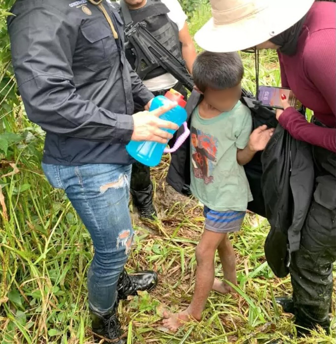 A nine-year-old boy was found alive after surviving a week in the jungle during Hurricane Milton, drinking puddle water and following the stars to stay safe before being rescued.