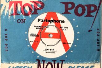 A rare edition of the first Beatles single, featuring a spelling error on McCartney's name, sold for £10,000 at auction, making it a must-have for collectors. Only 250 copies exist.