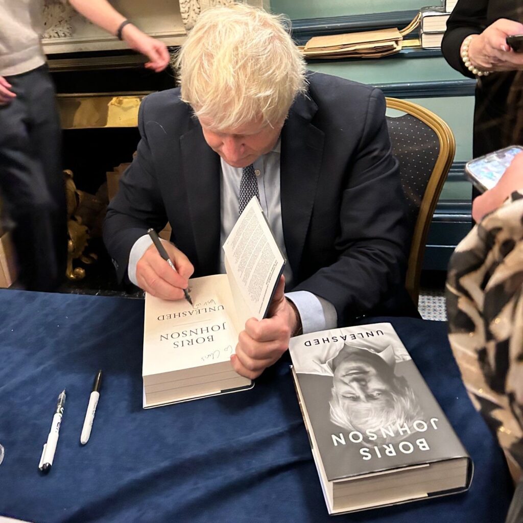 Boris Johnson's memoir *Unleashed* sees its price slashed by 50% just a week after launch, with Amazon selling it for £15. Despite initial sales, it's now in the bargain bin.