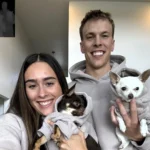 Couple transforms bedroom into luxurious space for their dogs, complete with custom beds, paw print wallpaper, and a closet full of clothes. The reveal went viral on Instagram.