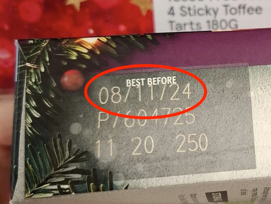 Shoppers are shocked as Christmas food hits Tesco shelves early, with festive treats like mince pies going out-of-date by November, weeks before the holiday season.