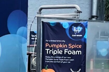 Get your car washed in pumpkin-spice foam this autumn! IMO car wash adds a seasonal twist to 50 UK locations, turning car washes into a festive experience.