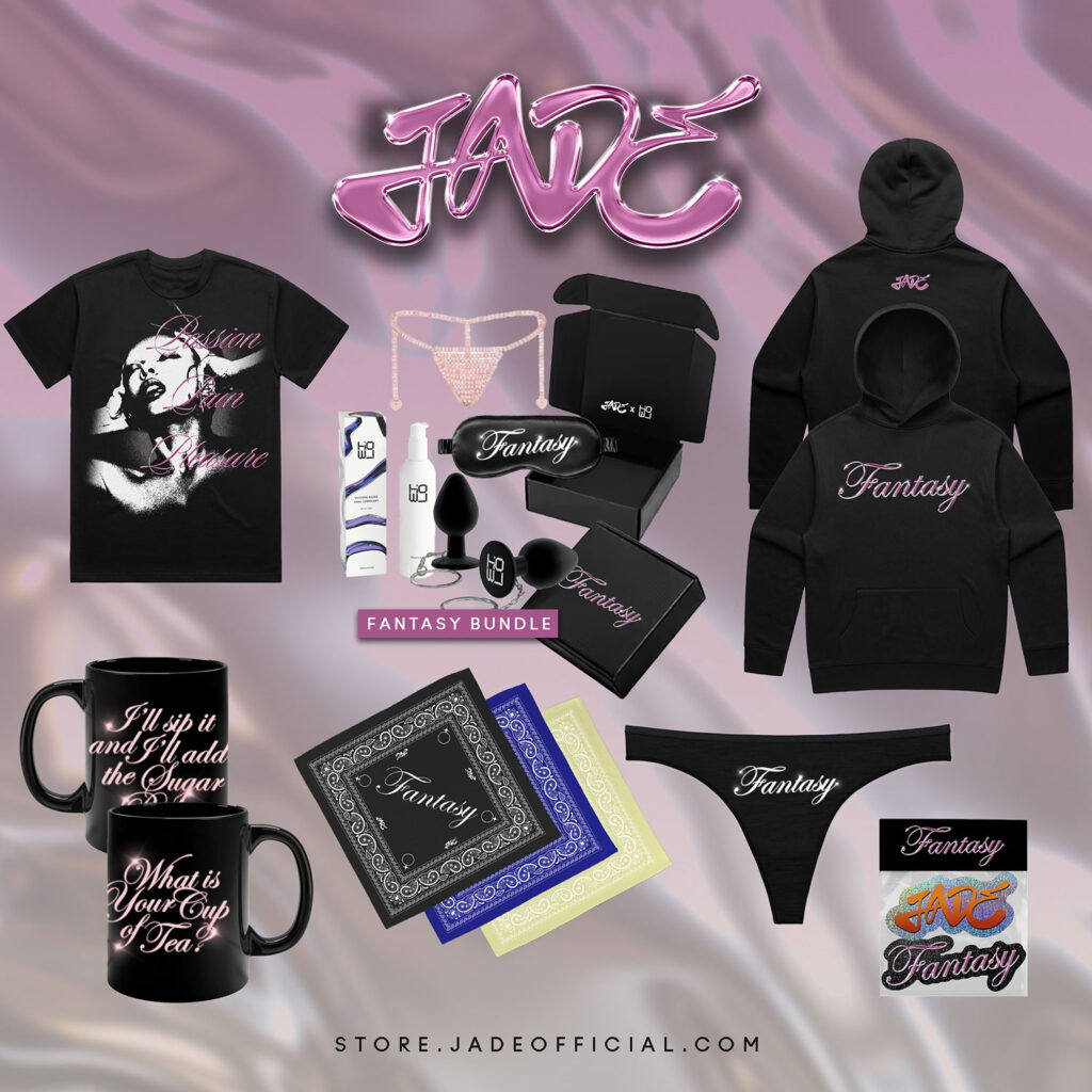 Ex-Little Mix star Jade Thirlwall sparks reactions with unique merch, including a butt plug keychain, to celebrate her new single "Fantasy." Fans are both baffled and amused.