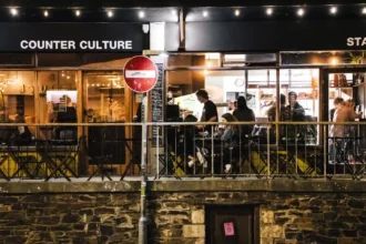 Ex-Marco Pierre White apprentice Ben Harrison opens Counter Culture in Newquay, serving Basque-inspired dishes with local ingredients, creating a unique, lively dining experience.