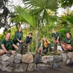 A rare and critically endangered Tahina spectabilis palm, capable of growing up to 18 meters tall, has been planted at the Eden Project, Cornwall, where it could one day be visible via satellite.