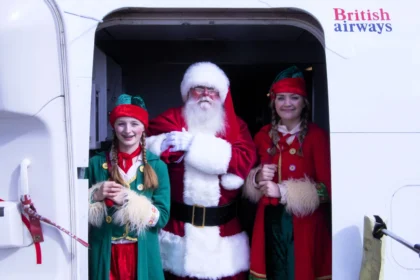 Santa swaps sleigh for festive-themed Boeing 747 at Cotswold Airport’s ‘Flight Before Christmas’ with holiday activities, elf guides, and magical surprises onboard.