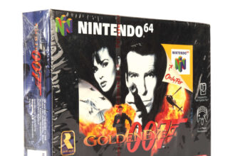 Unopened copy of GoldenEye 007 on N64 sells for £3,120 at auction, 156 times its original price. Iconic 1997 James Bond game continues to captivate collectors.