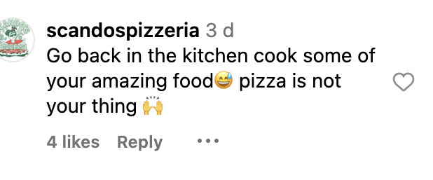 Social media comment on the post of Gordon Ramsay's truffle-topped pizza at Street Pizza has sparked backlash, with critics claiming pizza isn't his forte. However, some fans are eager to give it a try.