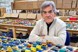 A 50-year-old Matchbox toy collection, featuring 450 cars and rare box artwork, is up for sale for £21,000. Collector Terry Kneeshaw is parting with it to pursue new projects.