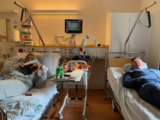 A man saved his pregnant girlfriend's life by performing CPR after realizing her snoring was actually a heart attack. The couple, from Sweden, are now expecting their baby in November.