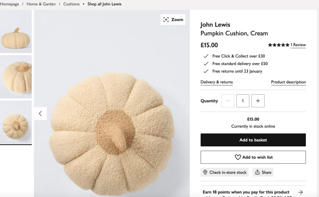 John Lewis' £15 pumpkin cushions spark laughs as shoppers claim they resemble giant breasts, leading to jokes and viral reactions. An amusing Halloween décor mishap!