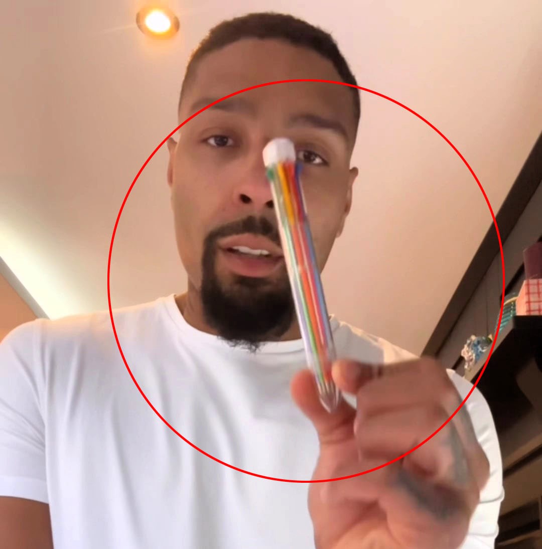 Jordan Banjo panicked after mistaking a pen in his six-year-old son's school bag for a vape, leaving parents across the UK shocked by its resemblance to the real thing.