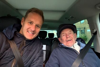 Kind-hearted Dan Walker continues helping 88-year-old WW2 memorial caretaker Tony Foulds by giving him a lift to church, after replacing his stolen tools months earlier.