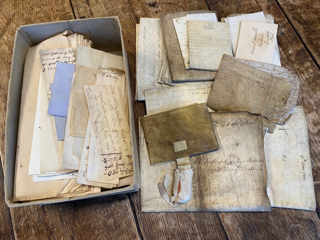 Auctioneer uncovers chilling 200-year-old ghost story in historic deeds, detailing a haunting at Seighford Hall. The supernatural archive hits auction in November.