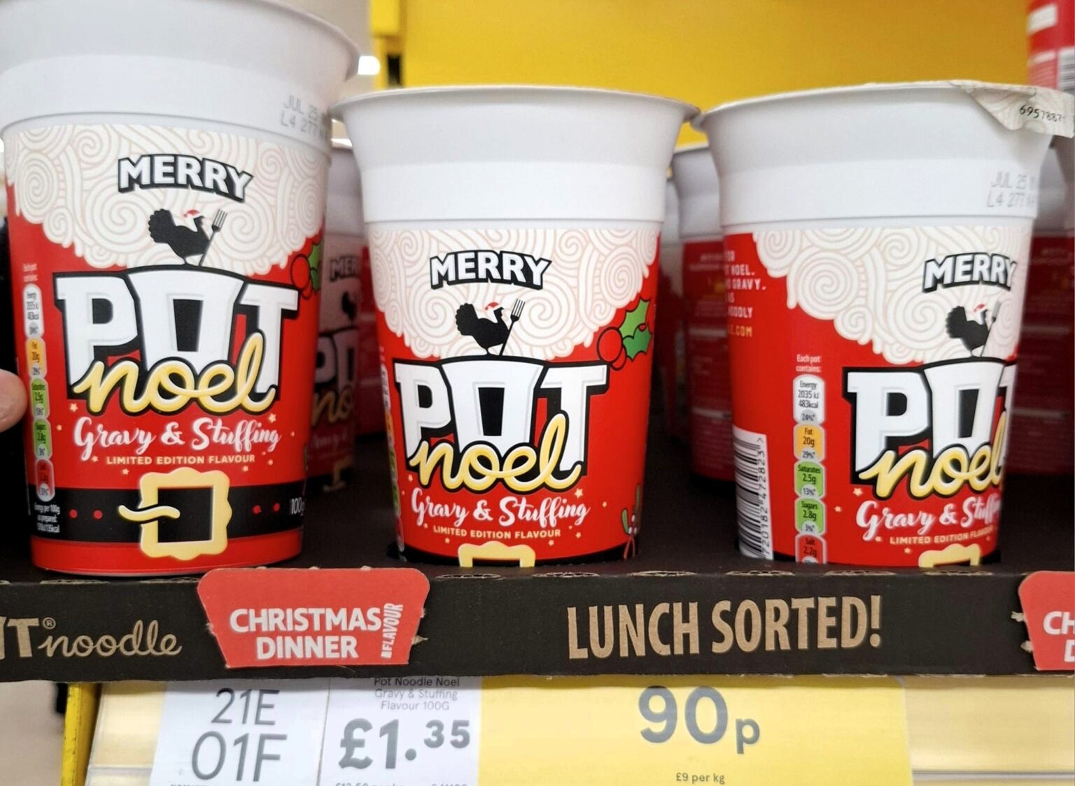 Pot Noodle's limited-edition 'Pot Noel' is back, sparking debate with its gravy and stuffing flavor. Love it or hate it, this festive treat has shoppers talking.