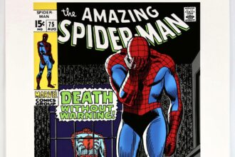 A rare set of 12 signed Marvel comic covers, including Spider-Man and The Hulk, valued at £34,000, hits the auction block at Ewbank’s. Could fetch more than £10,000.