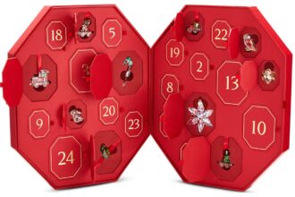 Add luxury to your Christmas with Swarovski's £900 Advent Calendar, featuring 25 crystal surprises. Perfect for festive decor, but not suitable for kids under 15.