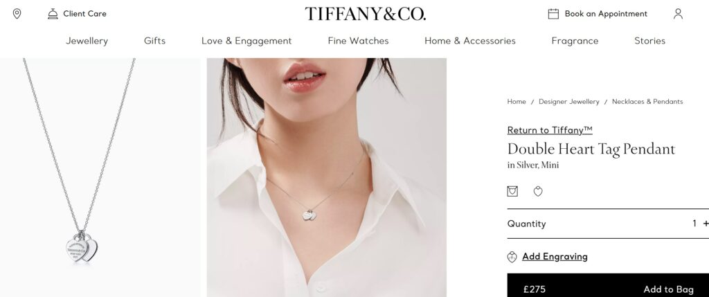 Woman takes revenge on cheating ex by selling his £275 Tiffany necklace for just £100, complete with a brutally honest description.