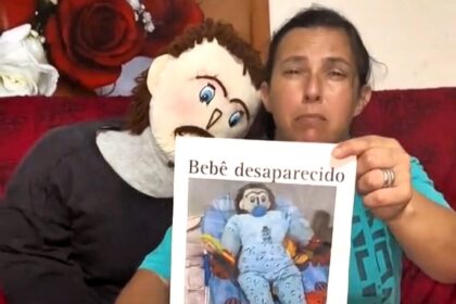 A woman who married a rag doll reveals heartbreak after her rag doll child was kidnapped. The thieves demand £136,715 ransom, leaving the family desperate for his return.