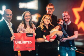 Baby born in Cineworld given lifetime free movies as a special gift. Cinema staff help with the delivery, celebrating with unlimited tickets for the whole family.