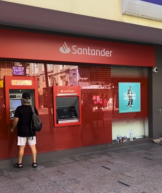 British expats in Benidorm are furious over €7 (£5.84) ATM withdrawal fees at Santander, calling it "daylight robbery" as cash access costs soar in the popular resort.