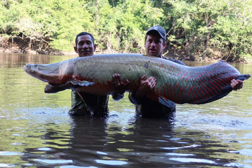 British fisherman David Watmough shares thrilling tales of catching river monsters worldwide, from Goliath Tiger Fish to 220lb catfish, facing extreme risks along the way.