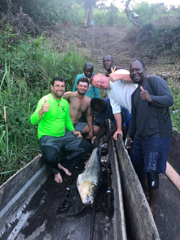 British fisherman David Watmough shares thrilling tales of catching river monsters worldwide, from Goliath Tiger Fish to 220lb catfish, facing extreme risks along the way.