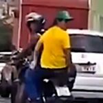 Bruno Mars shocks fans in Brazil, spotted riding helmetless on a motorbike, ‘limo surfing,’ and enjoying beers with locals ahead of his Belo Horizonte concert.