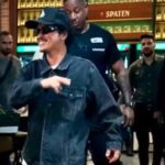 Bruno Mars surprises fans in Belo Horizonte, Brazil, by dining at local Tizé Bar, enjoying beer and pork cracklings ahead of his concert. Excitement fills the air!