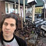 A man was left in shock after a car smashed through his Arkansas home, destroying the porch and causing up to $50,000 in damage. His family was inside but unharmed.