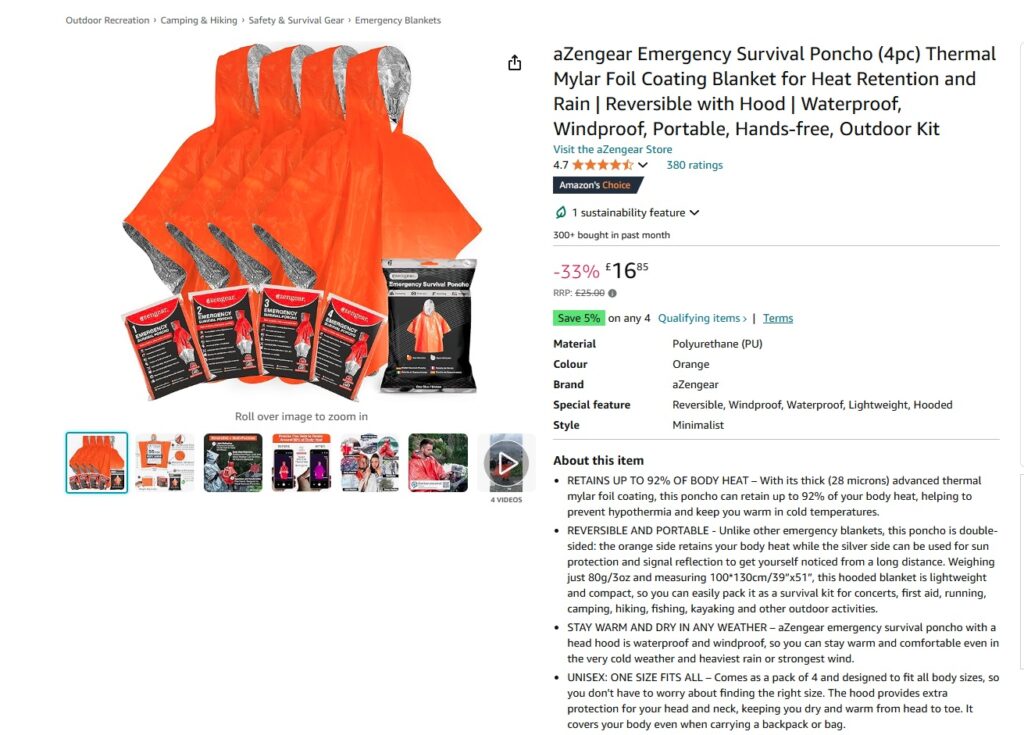 Amazon’s Black Friday offers include deals on survival gear like nuclear fallout food, thermal ponchos, and radiation detectors. Prepper Rowan MacKenzie shares top prepping tips!