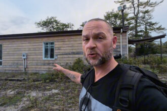 Urban explorer discovers an abandoned Canadian prison-turned-camp for special needs children; eerie decay, forgotten furniture, and haunting artwork tell its story.